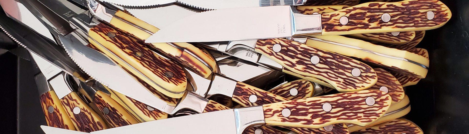 antler handle knives